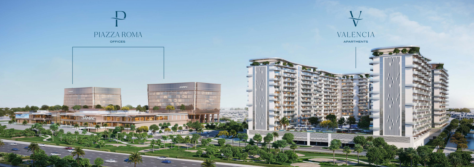 DAMAC Piazza Roma – Offices | Contemporary Business Spaces in Dubai